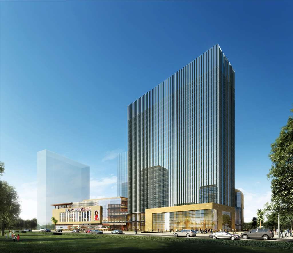 Doubletree By Hilton Hotel Shenzhen Longhua, Near Huawei, Foxcnn, Shenzhen North Railway, Uniwalk & Uniworld Shopping Mall, Sam'S Club Bagian luar foto